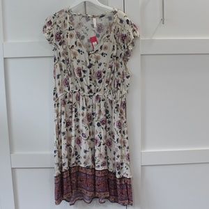 ✿ NWT Floral Button-Down Relaxed Sundress ✿